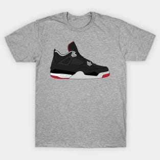 Air Jordan IV (4) - Bred T-Shirt